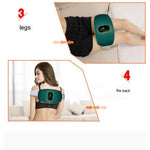 Smart Abdominal Massager with Heat & Vibration