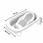 5-in-1 Foldable Baby Bathtub Set with Washbasin, Tub & Bucket for Kids